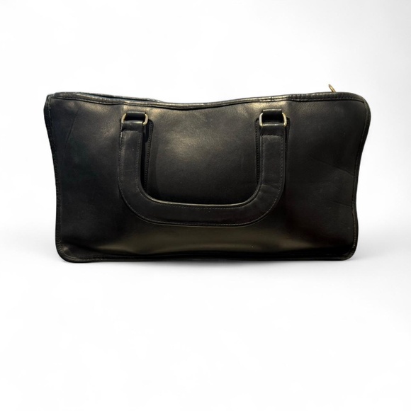 Rare Navy Blue Vintage Coach, Slim Satchel (1970’s) - Picture 2 of 8